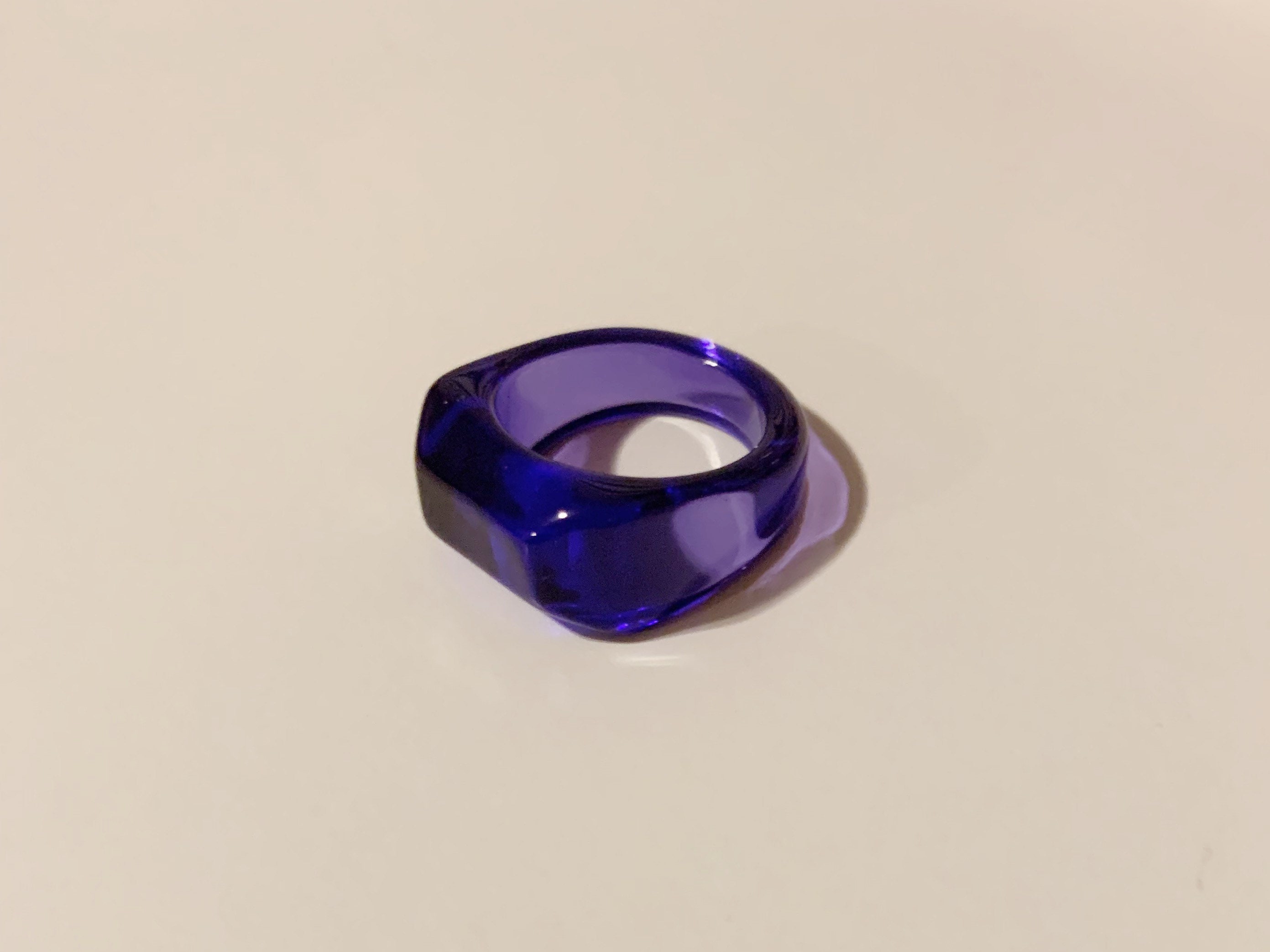 Y2K Chunky Ring / Y2K Resin Ring / Y2K Ring / Y2K Jewelry / - Etsy ...