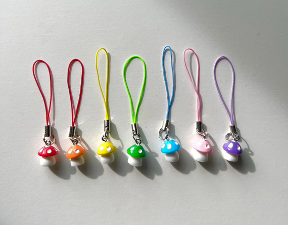 Mushroom phone strap Clearance