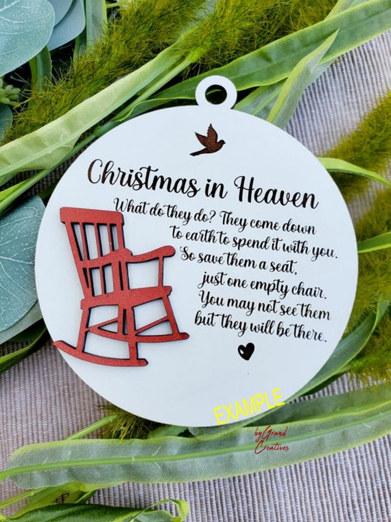 Christmas In Heaven Ornament Hallmark 