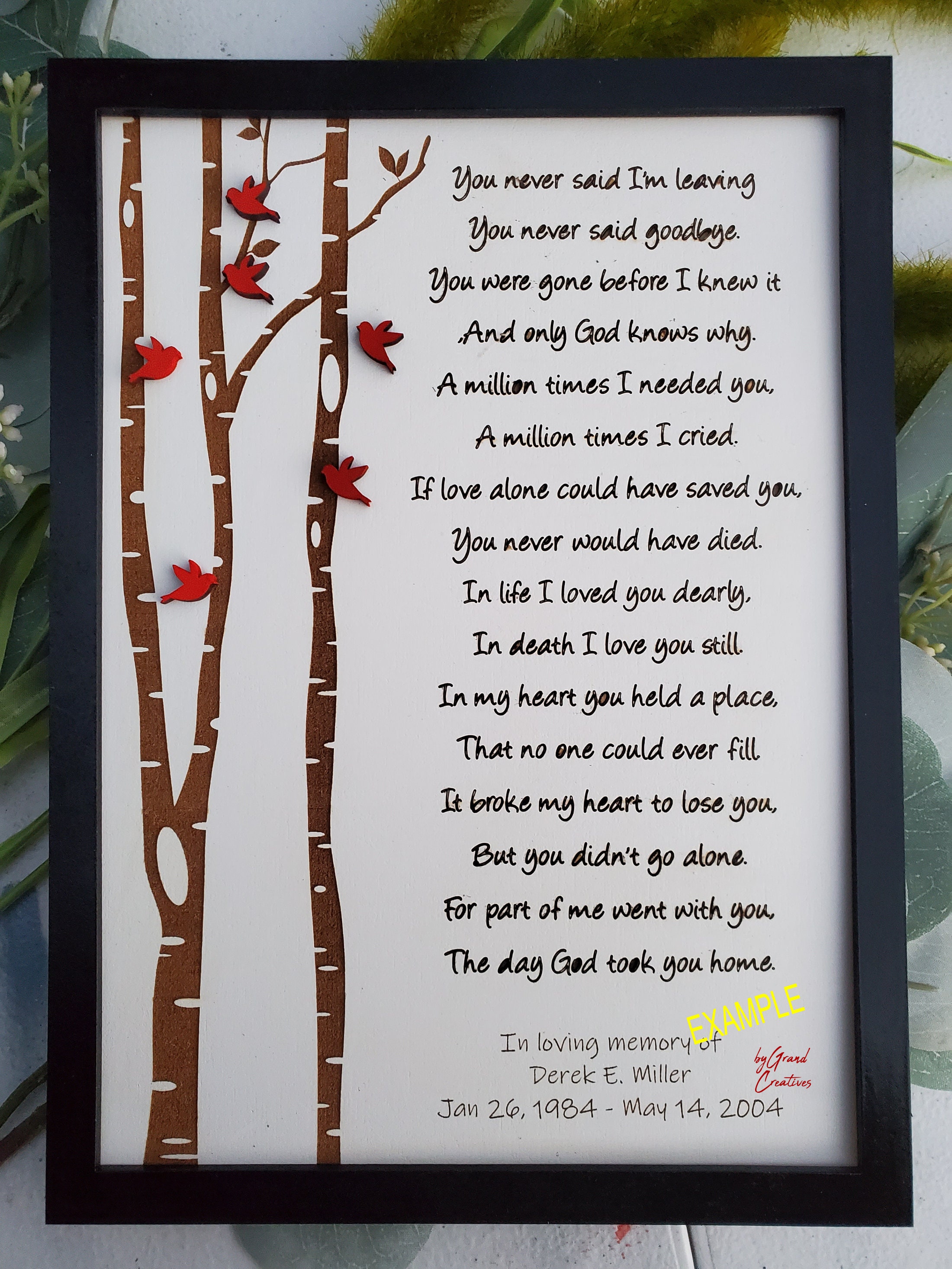 You Never Said Goodbye - Etsy