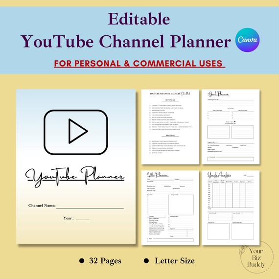 Planner Editable  Channel Business Plan 