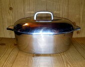 Vintage Magnalite Wagner Ware Sidney -0- 4265 Dutch Oven 8qt
