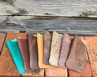 Leather Glasses Case