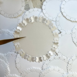 Set 6 gestanste 3D-vlinderpapieren kleedjes voor creatieve junkjournaling, kaarten maken, scrapbooking, knutselen