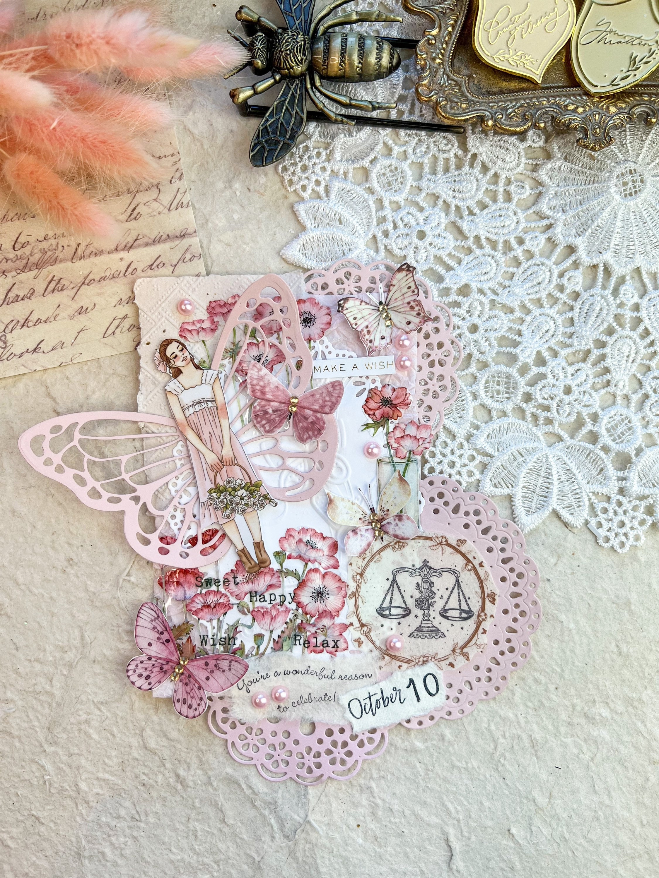 Set 12pcs Die Cut Lace Paper Doilies Doily for Card Making Etsy