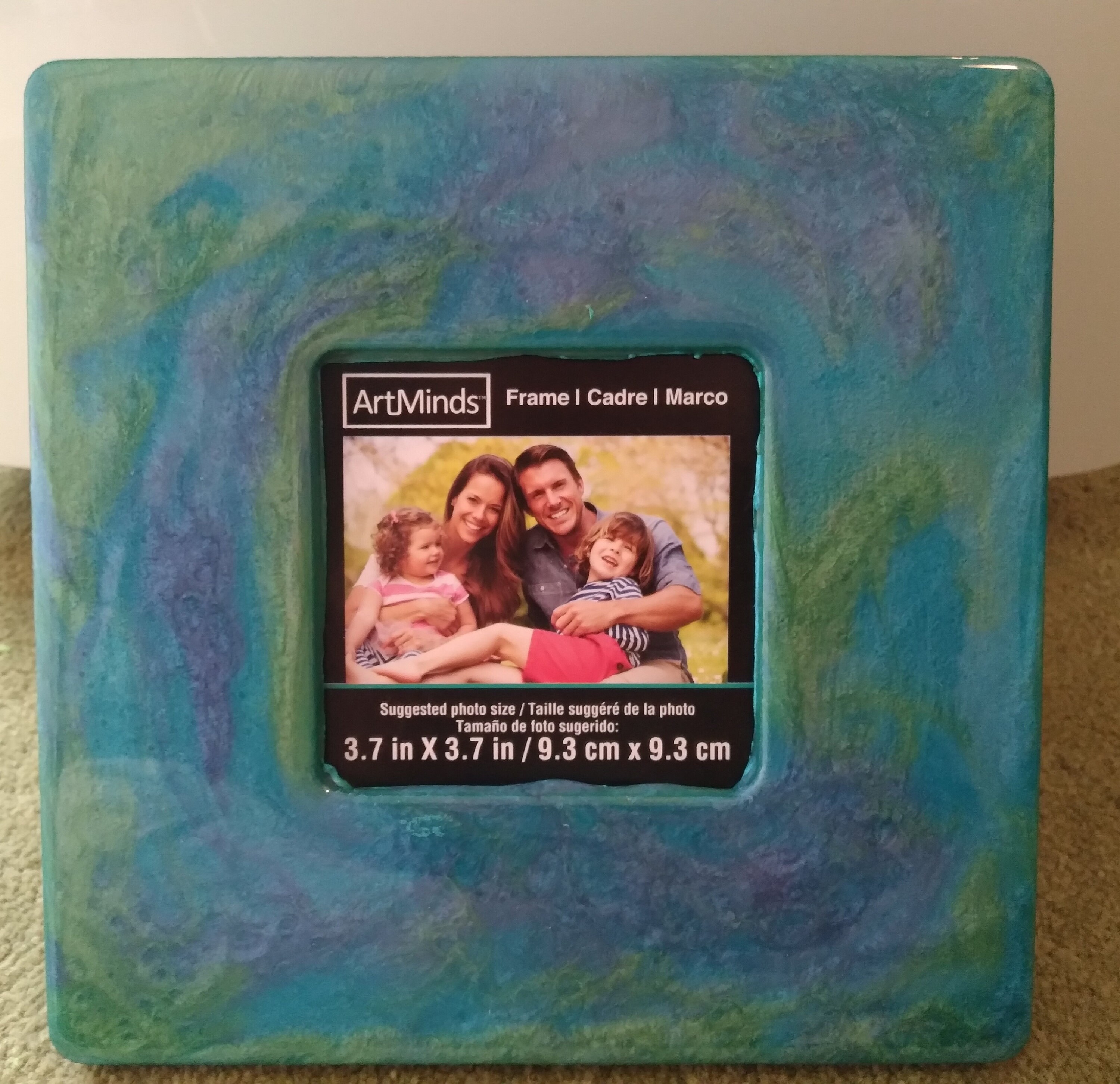 Original Hand Made Epoxy Resin Picture Frame Etsy