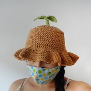 Sprout Crochet Bucket Hat