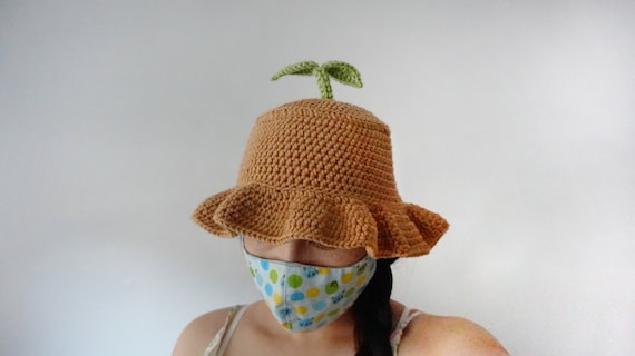 Sprout Crochet Bucket Hat