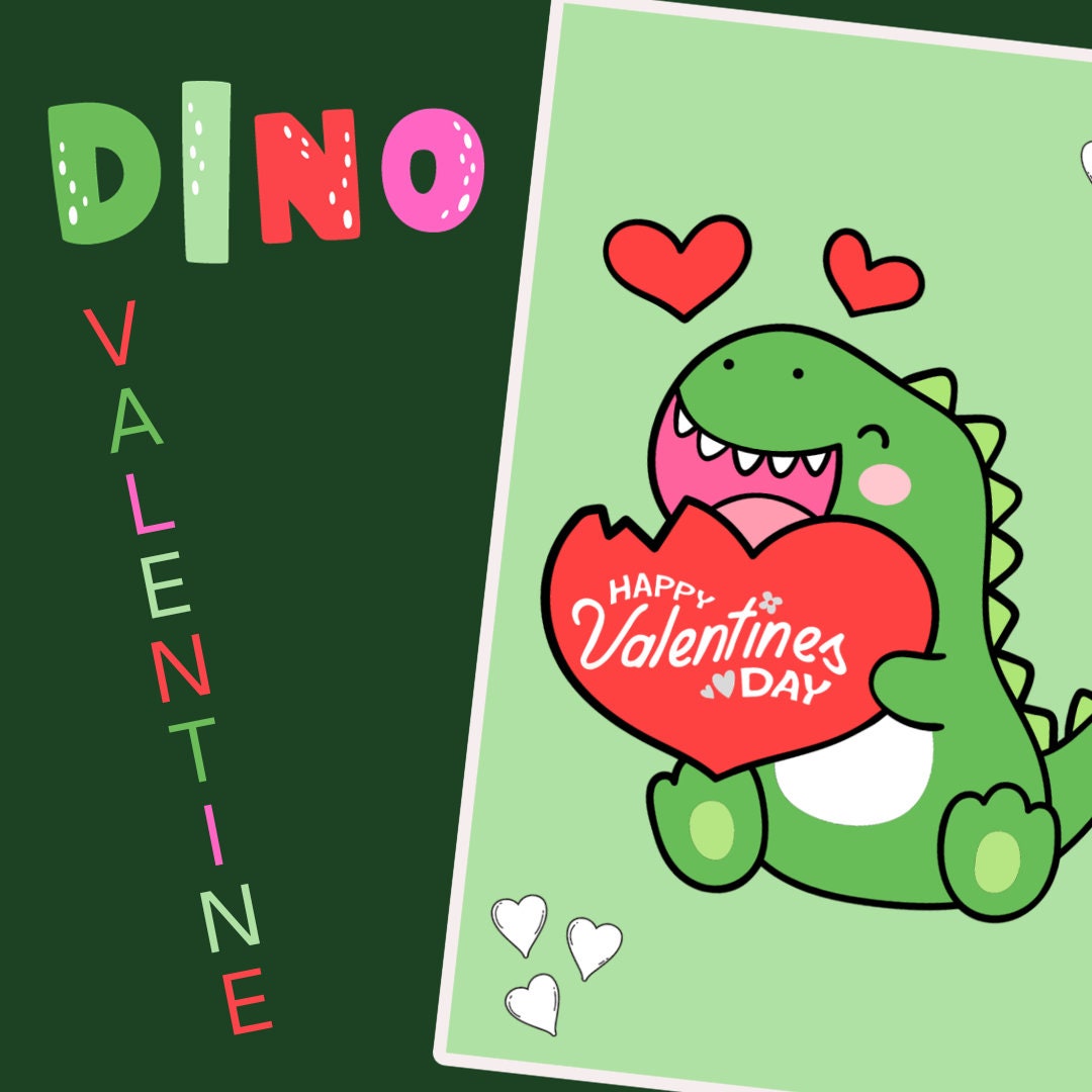Printable Valentine Cards Kids Valentines Card Instant Download Valentine s Day Cards Digital