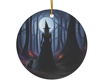 Halloween Witch Ornament