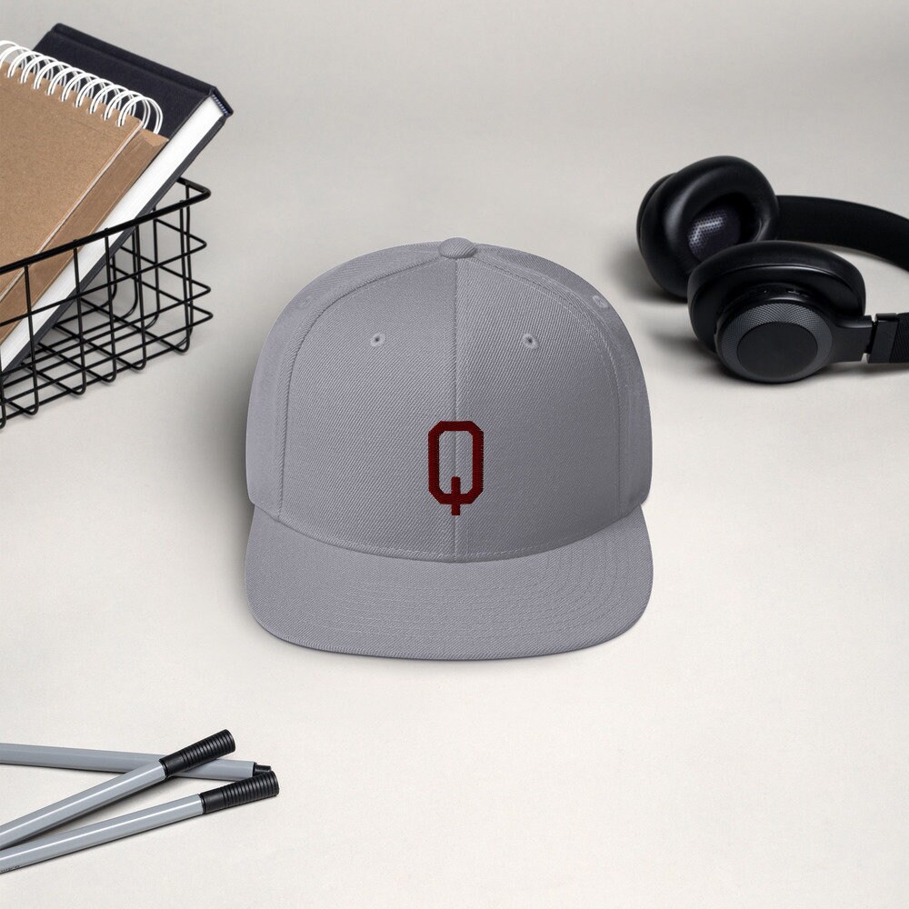 Letter Q Cap Snapback Hat Hip Hop Cap Baseball Cap Hat Etsy