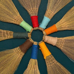 grass broom, cotton rope, handmade, house-keeping, cleaning, art and craft, tiger grass, home and decor