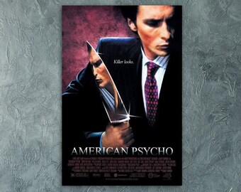 American Psycho Classic Large Movie Poster Print 