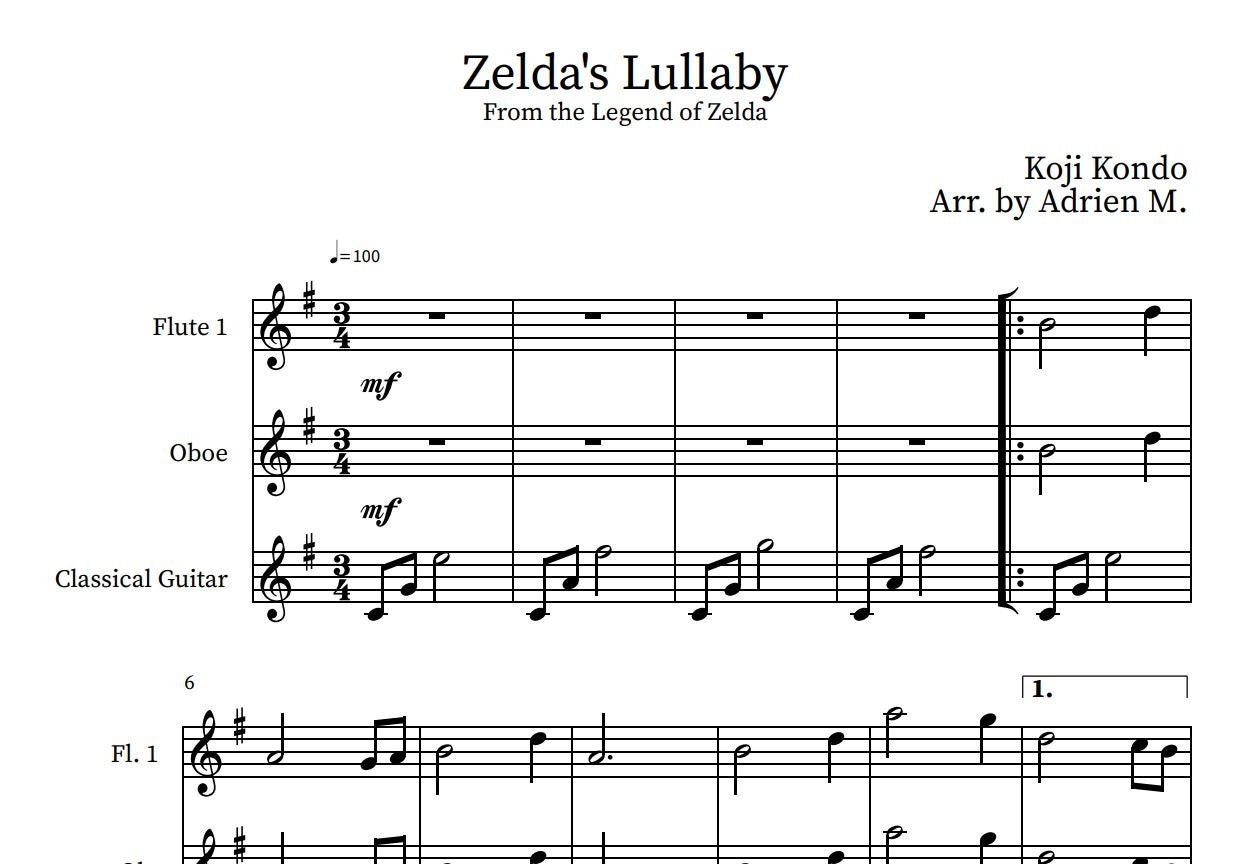 Zelda Ocarina Of Time - Zeldas Lullaby (Easy Guitar Tabs Tutorial) 