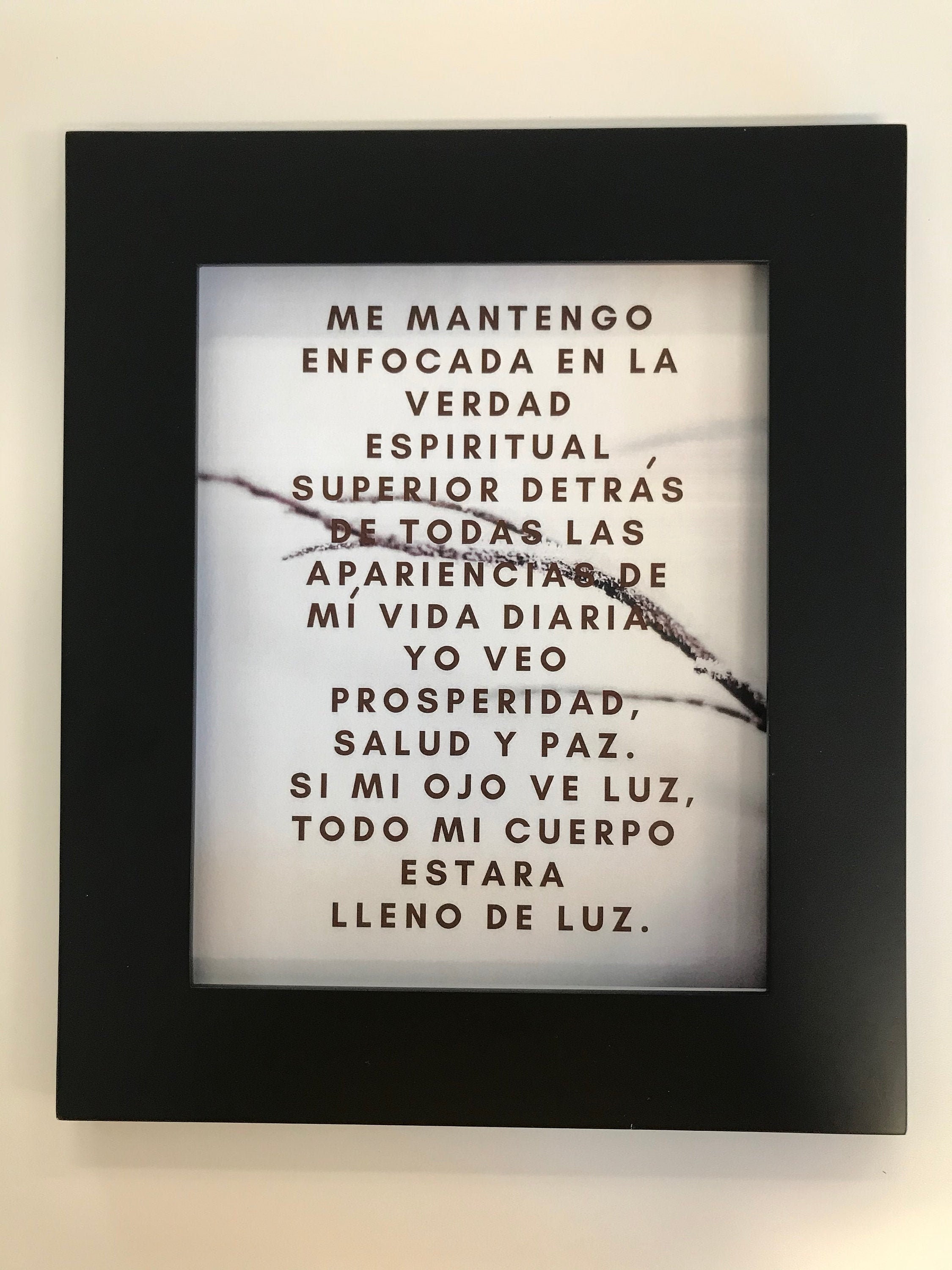 Printable Wall Art/ Spanish Motivational Wall Art/ Quote Wall Etsy