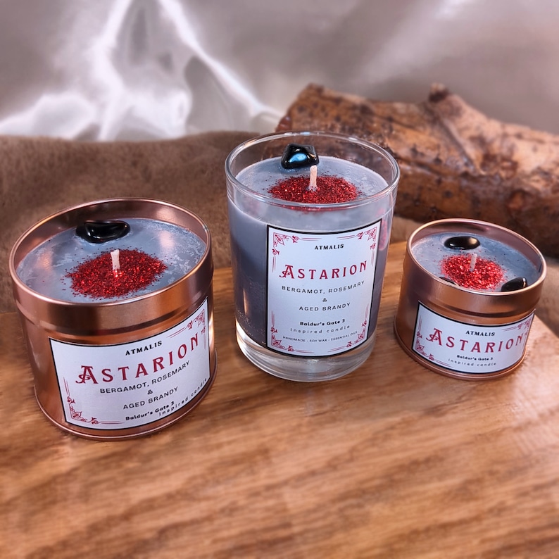 Big Rosegold Tin - Classic Glass - Small Rosegold Tin