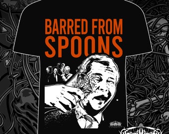 BARRED FROM WETHERSPOONS unisex tee
