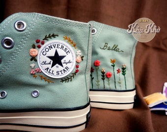 mint green converse