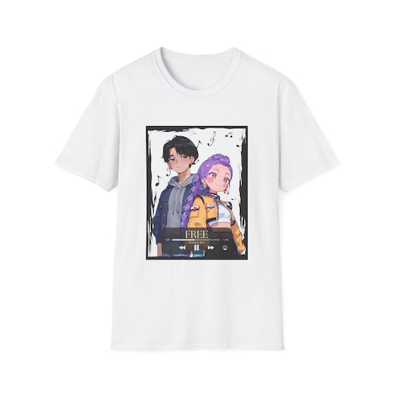 Jinu & Rumi Demon Hunters T-shirt - KPOP Free Style, Gift for KPOP