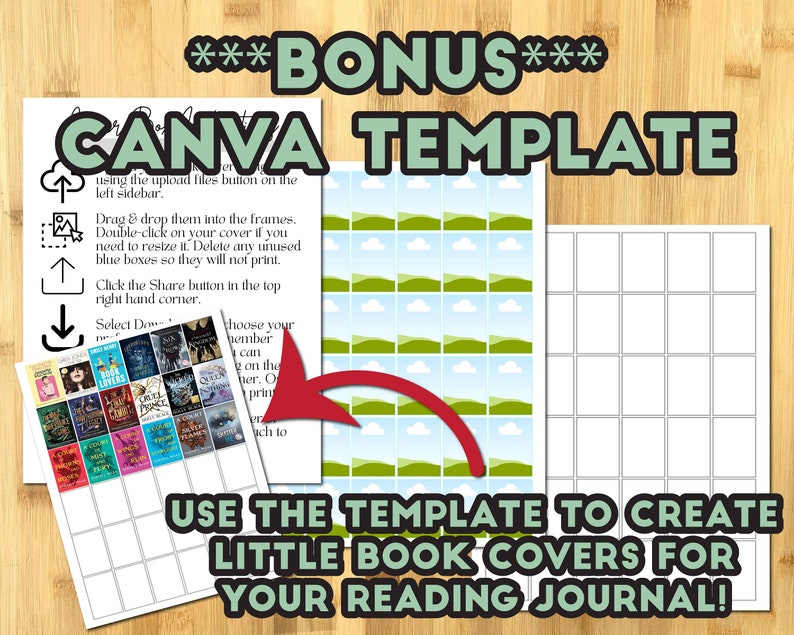 24 Books in 2024 Printable AZ Reading Challenge Bundle 52 Book Club Tracker 100 Books Goodreads