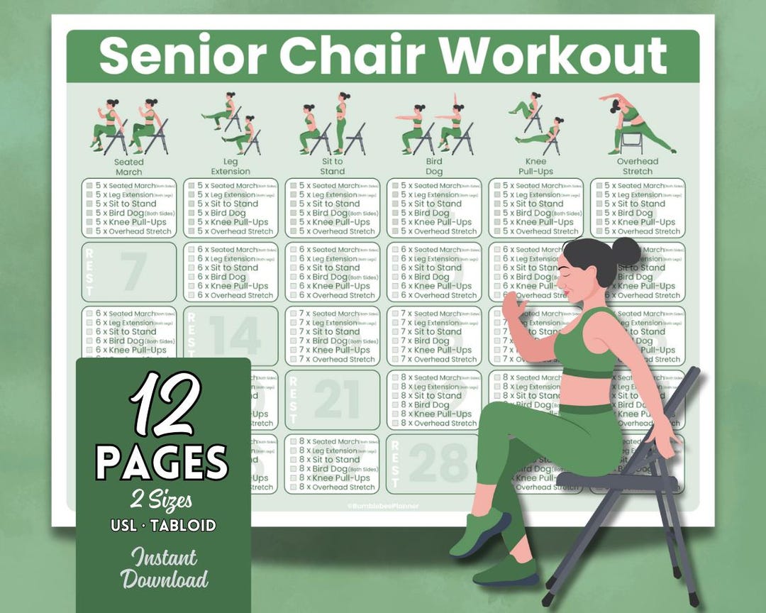 Sitting Leg Strengthening Exercises For Seniors Pdf Lower