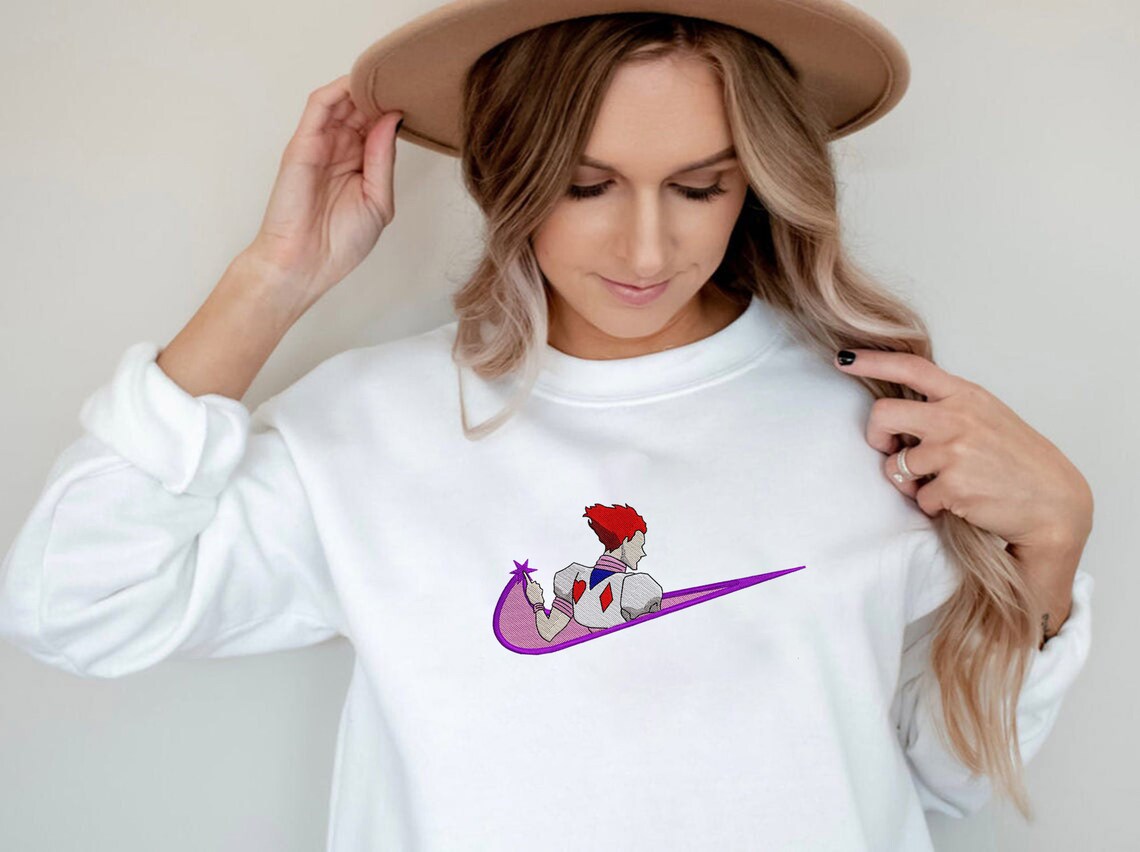 Embroidered Anime Tee Anime Shirt Embroidered Anime Shirt Gift | Etsy