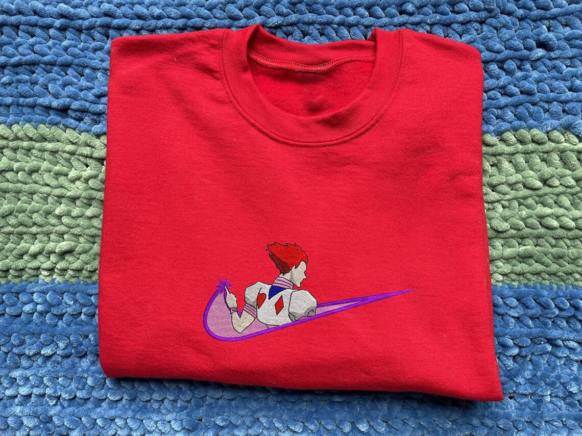 Embroidered Anime Tee Anime Shirt Embroidered Anime Shirt Gift | Etsy