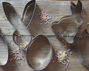 Set of 5 Easter cutters - perfect for biscuits and cookies - Easter biscuits - Easter crafts - cookie cutter