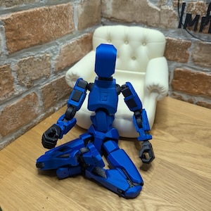 3D printed articulated dummy 13 action figure- available in 150% size - also available in large a variety of colors - gift - collectable- image 10