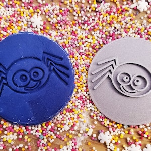 Spider - Halloween embosser stamp - personalized icing stamp - cupcakes - personalized cakes - Mr skinny legs