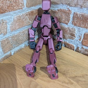 3D printed articulated dummy 13 action figure- available in 150% size - also available in large a variety of colors - gift - collectable- image 12