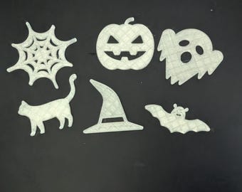 Glow in the dark Halloween wall and celling decorations