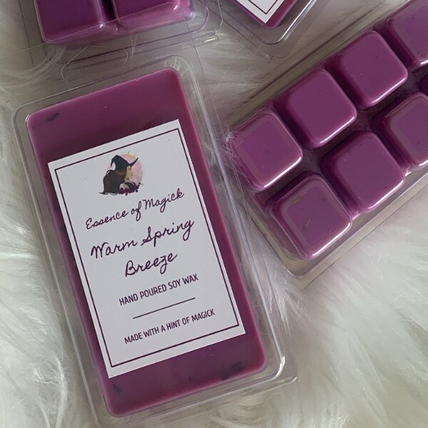 Lilac Scented, Soy Wax Melts for Warmer, Purple Lilac Wax Melts, Spring Scented, Gift ideas