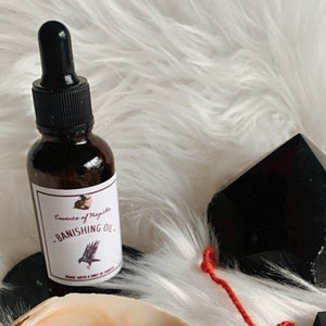 Banishing Ritual Oil, Spell Oil, Ritual Oil, Protection Oil, Anointing Oil