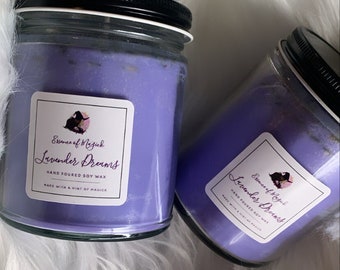 Lavender Dreams Soy Wax Candle: Calming Aromatherapy