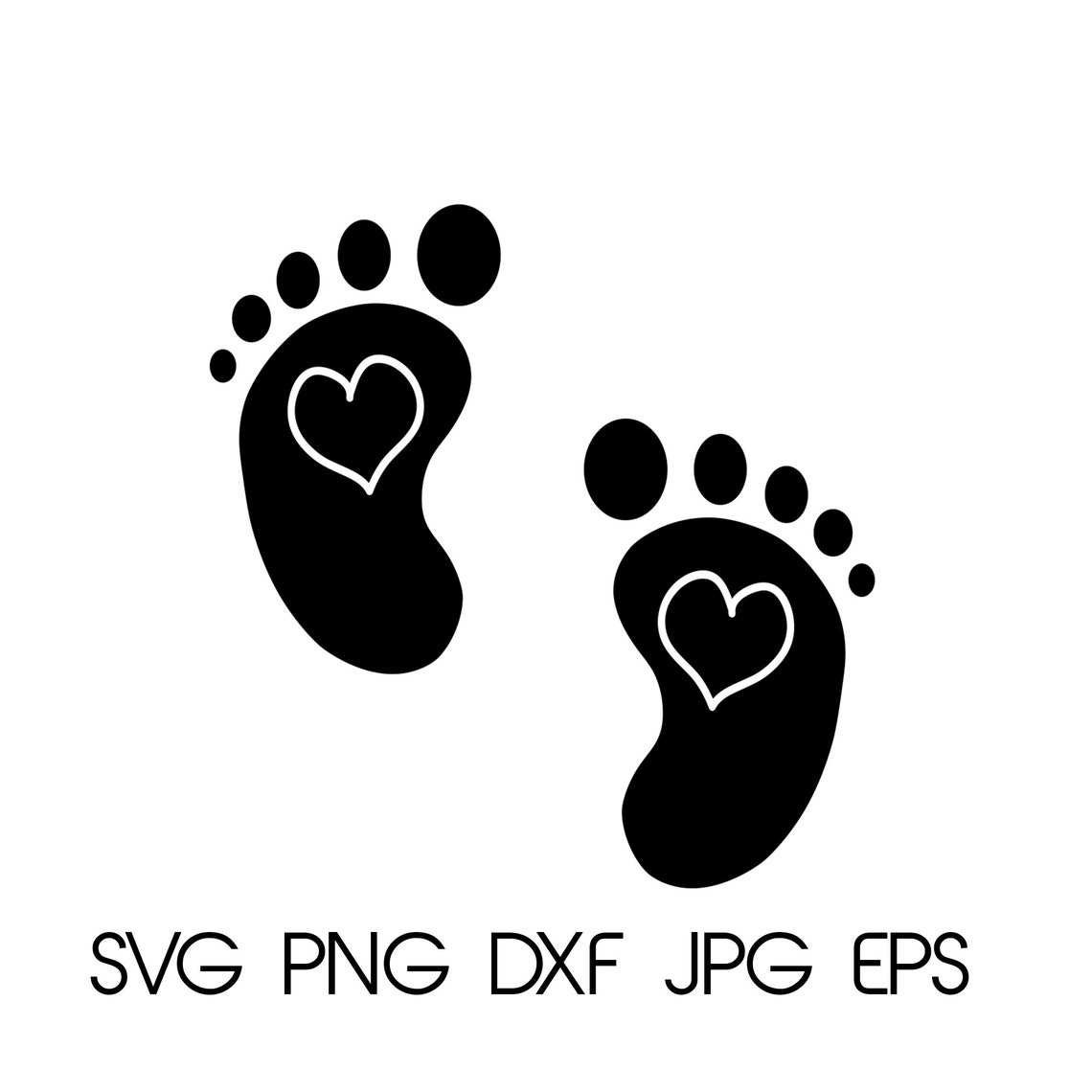 Baby Feet Svg Baby Footprint Svg Newborn Svg Baby Feet Etsy India | The ...