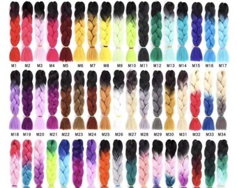 Pre Stretched Hair Etsy