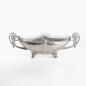 WMF silver plated tin jardinière centerpiece, 1900&#39;s