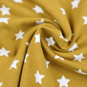 Baumwoll-Jersey &quot;PinStars&quot; | Toller Kombi-Jersey | Baby- und Kinderstoff | Oeko-Tex Standard 100 | Premium Qualität | Meterware ab 50 cm