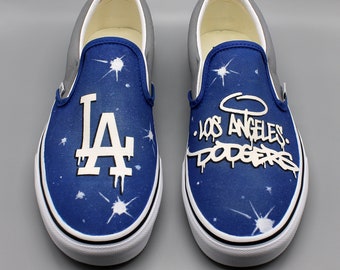 dodgers vans shoes