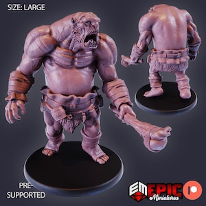 Ogre (3 Variants) - Epic Miniatures