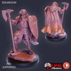 Polar Bear Paladin - Epic Miniatures