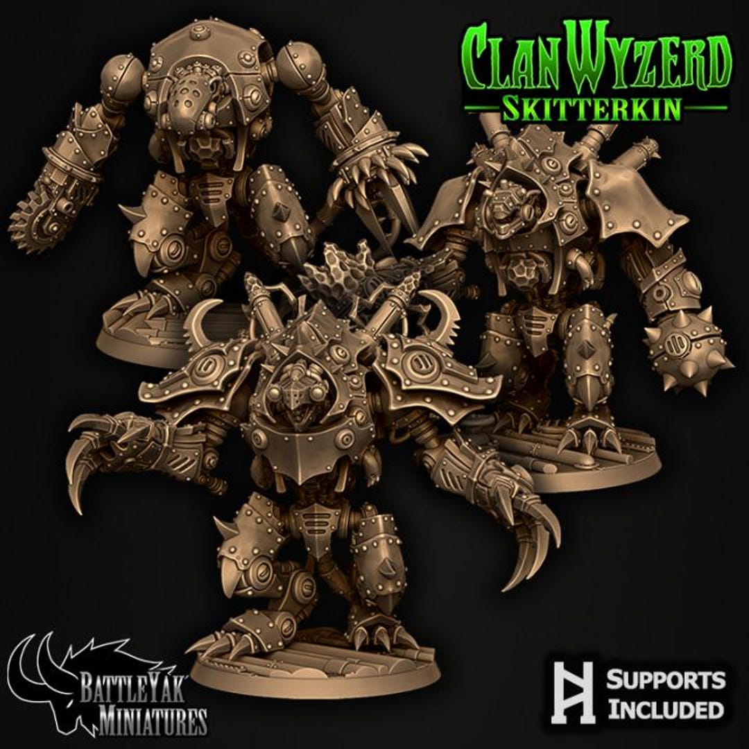 Verminators (3 Variants Available) - Battle Yak - Etsy