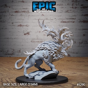 Horned Forest Beast (3 Variants Available) - Epic Miniatures