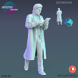 Wissenschaftler (2 Varianten verfügbar) - Invictus Miniatures