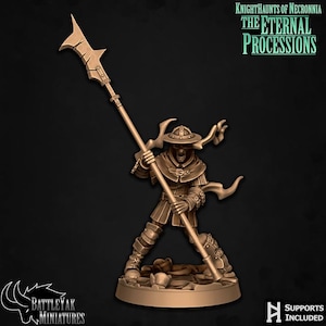 Spectral Men-at-Arms, Pikemen (6 Variants Available) - Battle Yak