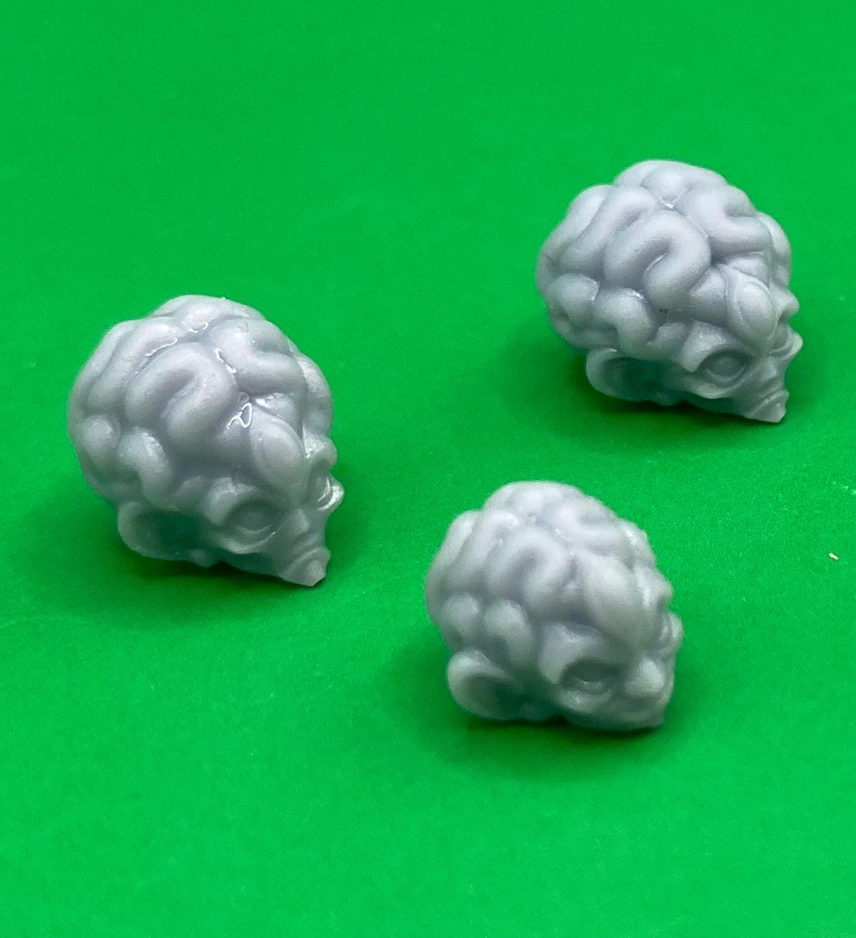 Dioraz Deepmind Heads, Customisation Pack - 28mm Scale (17 Variants Available) - Battle Yak