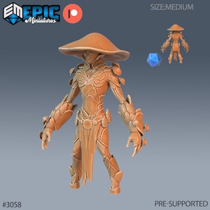Mushroom Folk, Set 1 (3 Variants Available) - Epic Miniatures