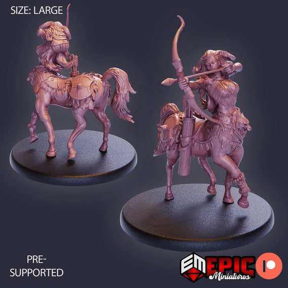 ケンタウロス女性（3種類） - エピックミニチュア - Etsy 日本