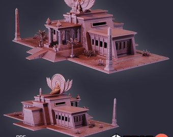 Horus Temple, Playable Terrain Piece - Epic Miniatures